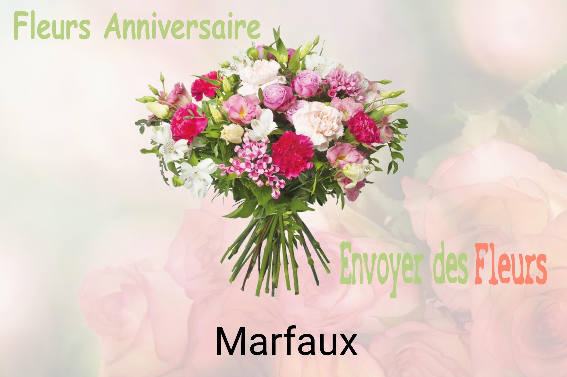 Bouquet de fleurs d’anniversaire livré à Marfaux
